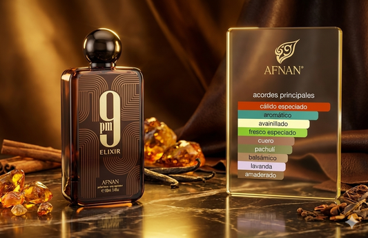 Afnan 9pm Elixir Intense | Perfume Ambarado Vainilla | La Noche en su Máxima Potencia