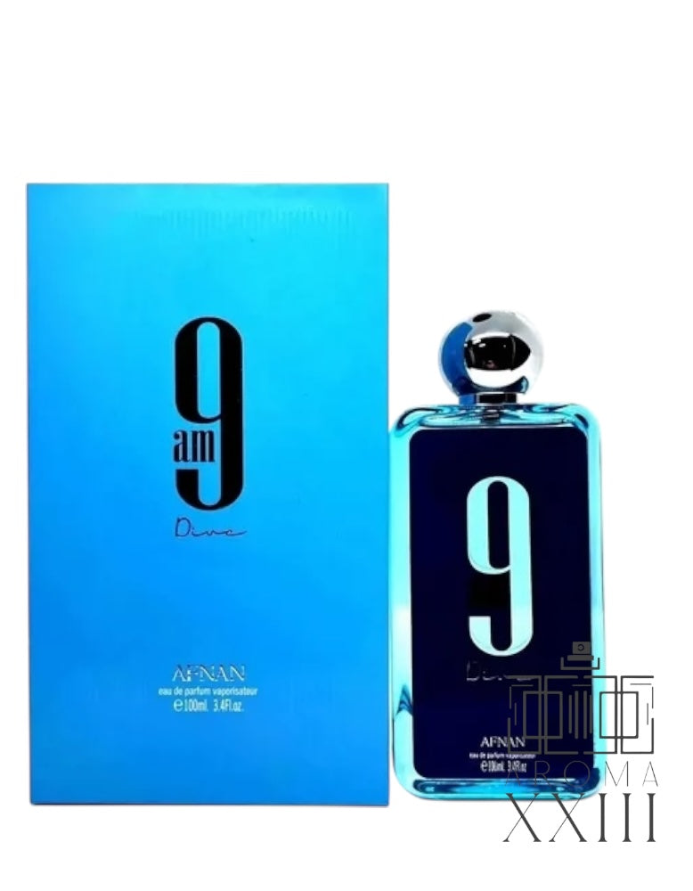Afnan 9am Dive | Perfume Fresco Acuático | Lanza tu Día con Poder