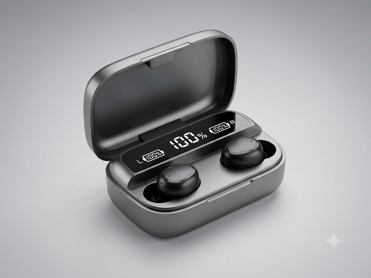 Audífonos M10 TWS power bank