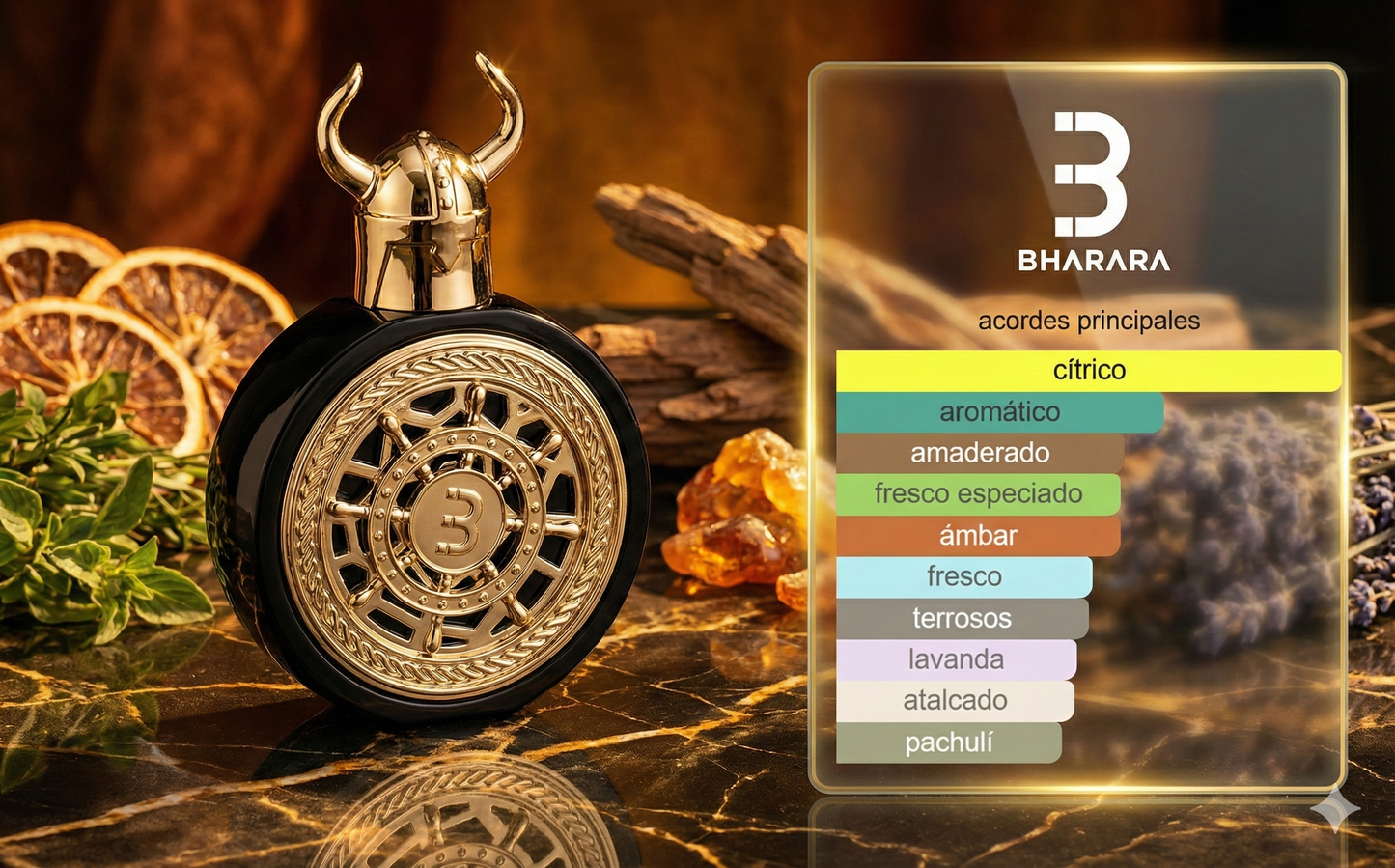 Bharara Viking Cairo | Perfume Ambarado Dulce | El Tesoro del Nilo