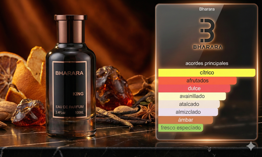 Bharara King | Perfume Aromático Frutal | El Trono te Espera