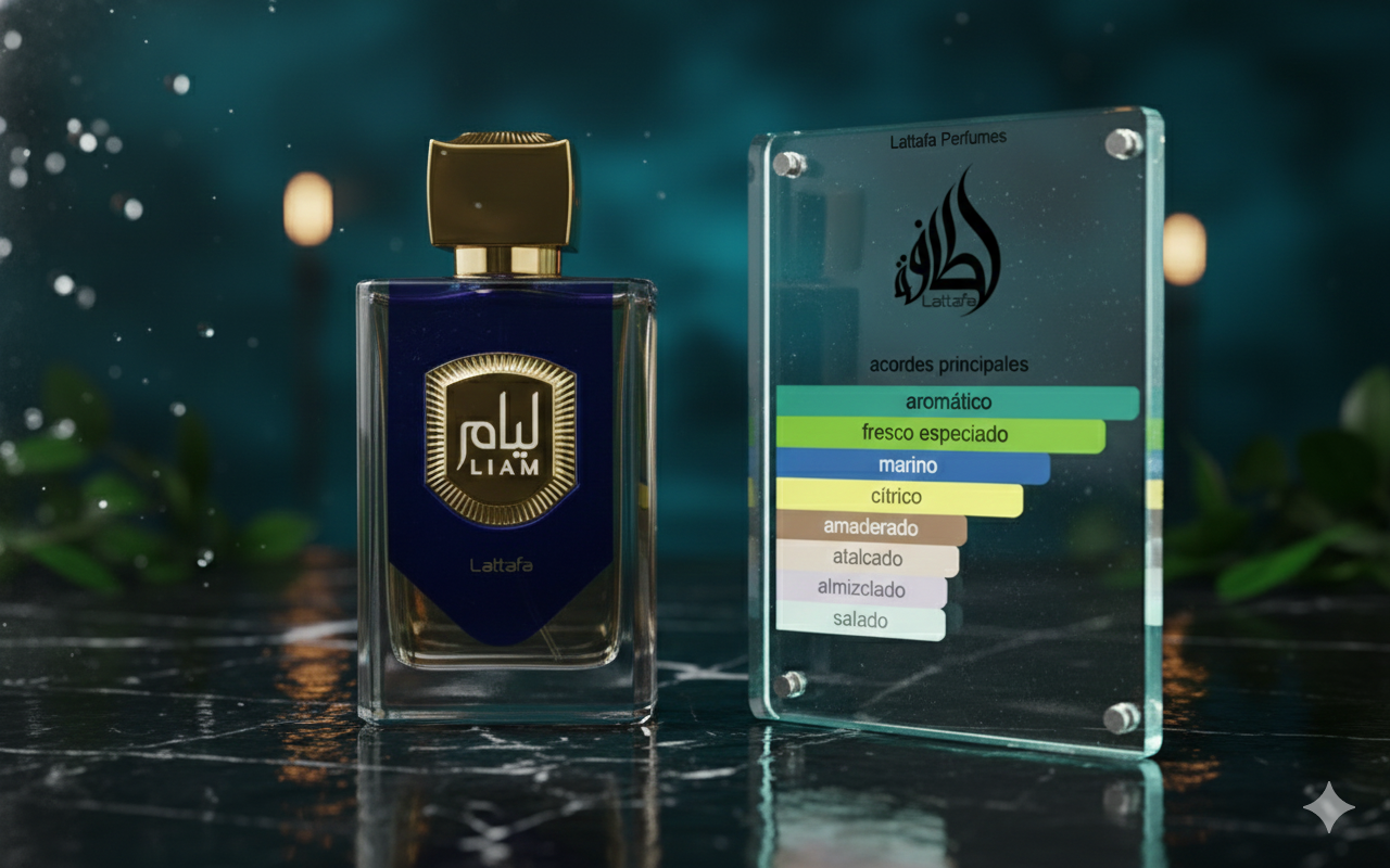 Lattafa Liam Blue Shine: Frescura Marina Profunda | Aroma23