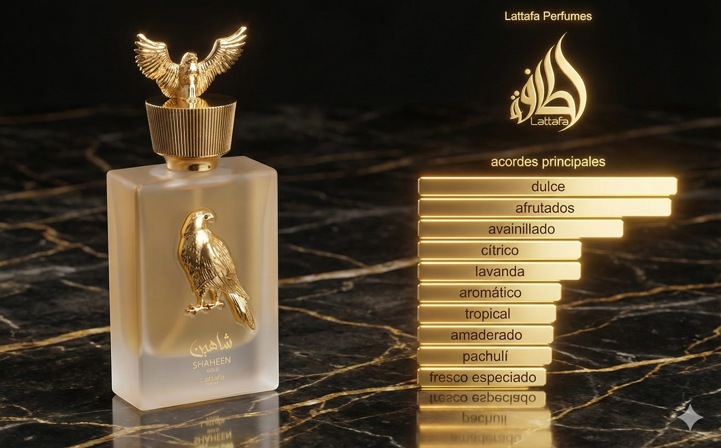 Lattafa Pride Shaheen Gold