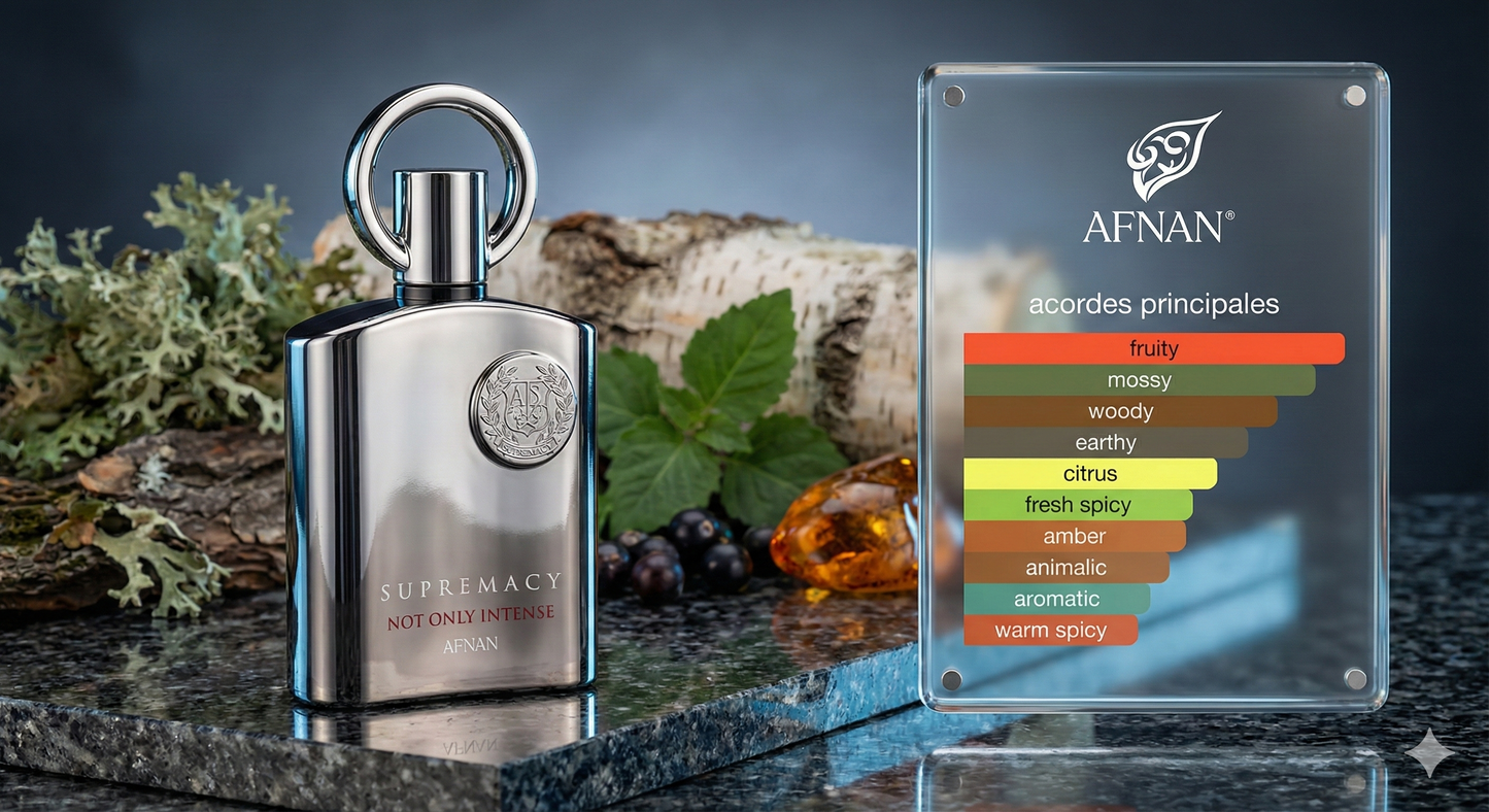 Afnan Supremacy Not Only Intense | Perfume Frutal Amaderado | Más Allá del Rey