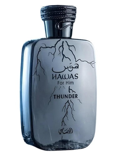Hawas Thunder Rasasi 100ml EDP | Perfume Especiado Jengibre Hombre