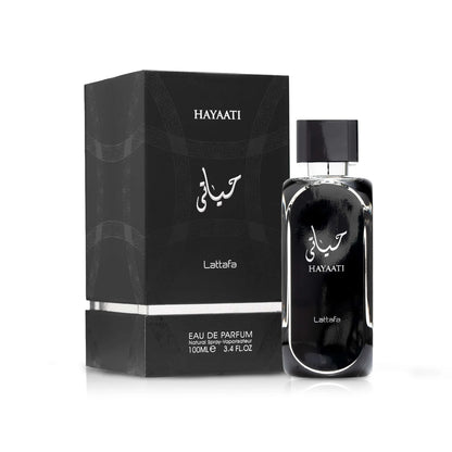 Hayaati Lattafa - Perfume Amaderado Manzana Canela | Aroma23 MX