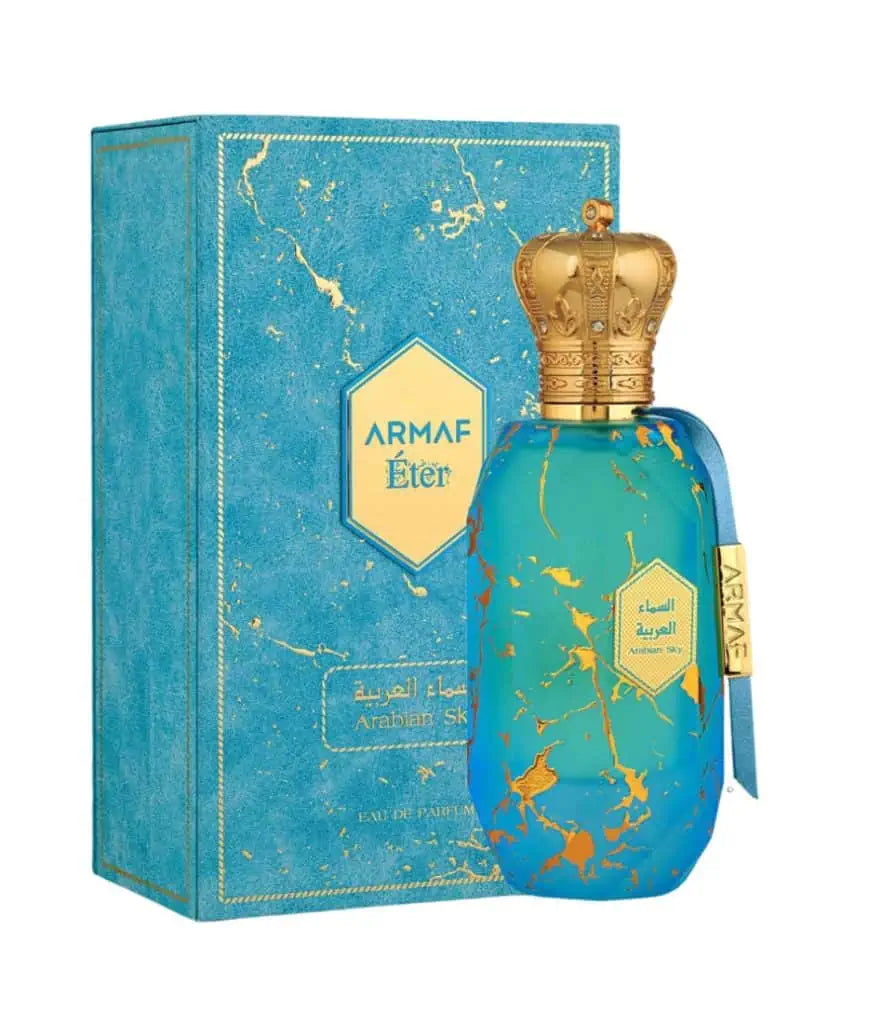 Eter Arabian Sky – Perfume Unisex Cítrico Amaderado con Cuero | Aroma23