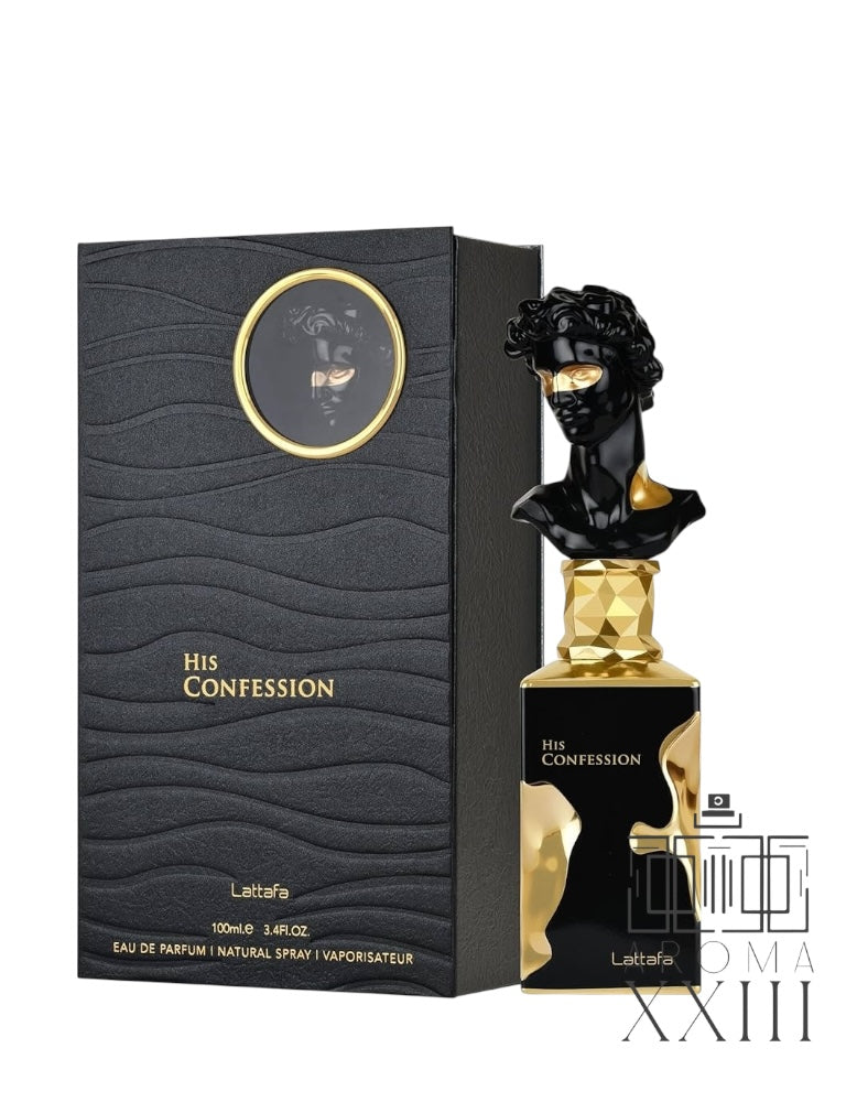 Lattafa His Confession | Perfume Amaderado Aromático | El Secreto de un Caballero