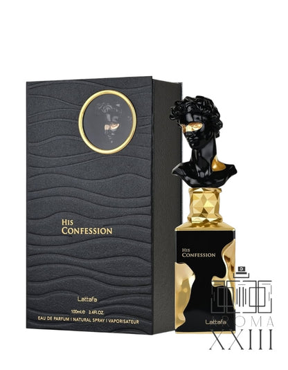 Lattafa His Confession | Perfume Amaderado Aromático | El Secreto de un Caballero