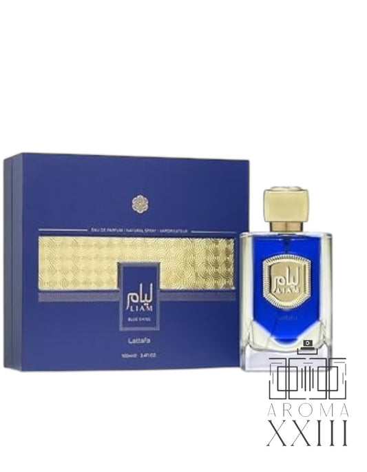 Lattafa Liam Blue Shine | Perfume Cítrico Aromático | El Carisma Embotellado