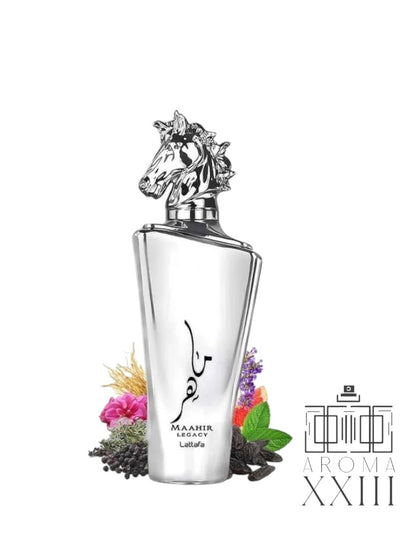 Lattafa Maahir Legacy | Perfume Cítrico Fresco Metálico | El Aroma del Futuro