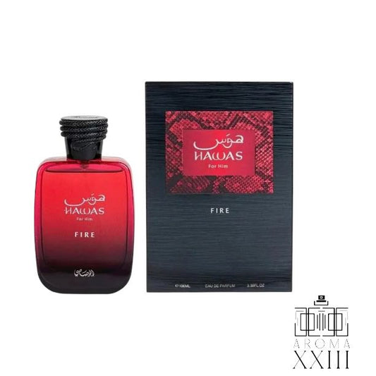 Rasasi Hawas Fire | Perfume Ambarado Especiado | La Llama de la Noche