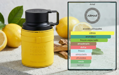 Armaf Odyssey Mega | Perfume Intenso Amaderado Especiado | El Aura del Alfa