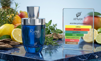 Afnan Rare Reef Eau de Parfum | Perfume Marino Floral Unisex | México