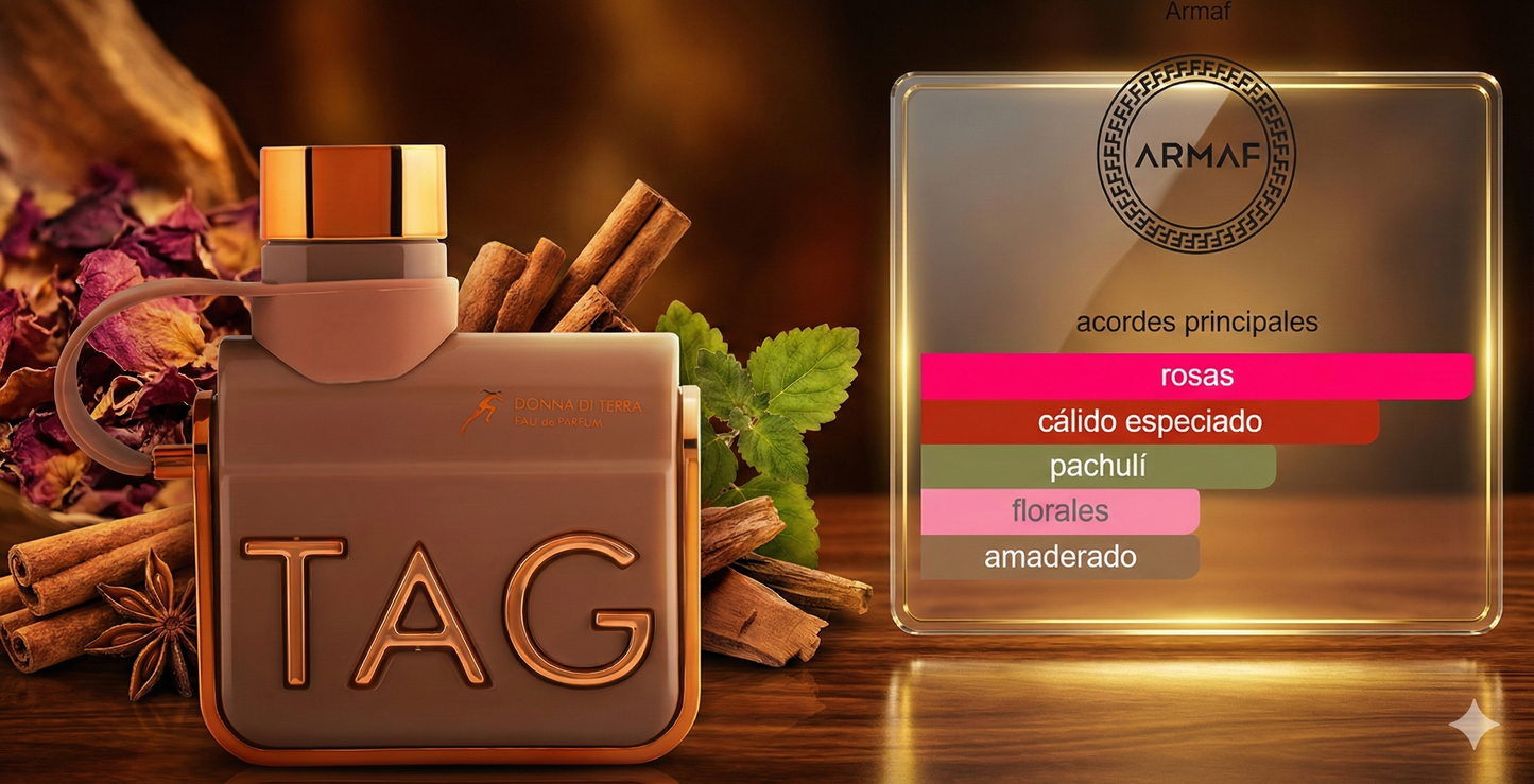Armaf Tag Donna di Terra | Perfume Floral Terroso | La Fuerza de la Tierra