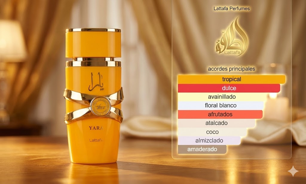 Lattafa Yara Tous: El Perfume Tropical de Mango y Coco | Aroma23